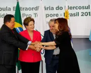 BrasÃ­lia - DF, 31/07/2012. Presidenta Dilma Rousseff posa para fotografia oficial da CÃºpula ExtraordinÃ¡ria do Mercosul.Â Foto: Roberto Stuckert Filho/PR.