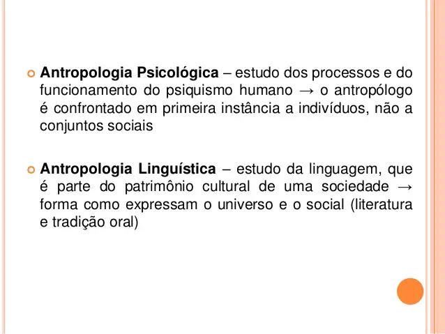 Antropologia Linguística | Cultura - Cultura Mix