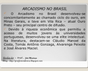 Arcadismo no Brasil (11)