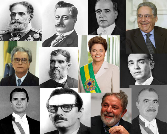 Resultado de imagem para presidentes brasileiros