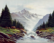 Pinturas de Montanhas (5)