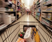 TROLLEY RAGE;980114;PIC NICK MOIR;SMH;NEWS;
PIC SHOWS .......TARGET AQUIRED .....STORY ON TROLLEY RAGE AT NEUTRAL BAY WOOLWORTHS.