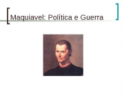 A Visão Política de Maquiavel (15)
