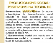 Evolucionismo Social (1)