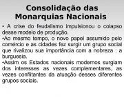 Monarquias Nacionais (1)