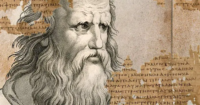 Ilustração de Platão