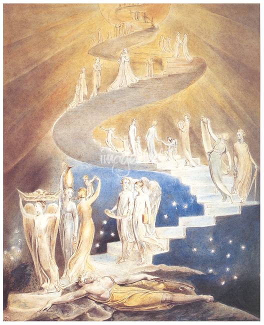 's Ladder por William Blake
